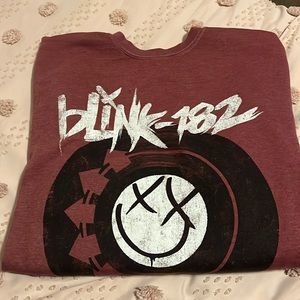 blink 182 crew neck